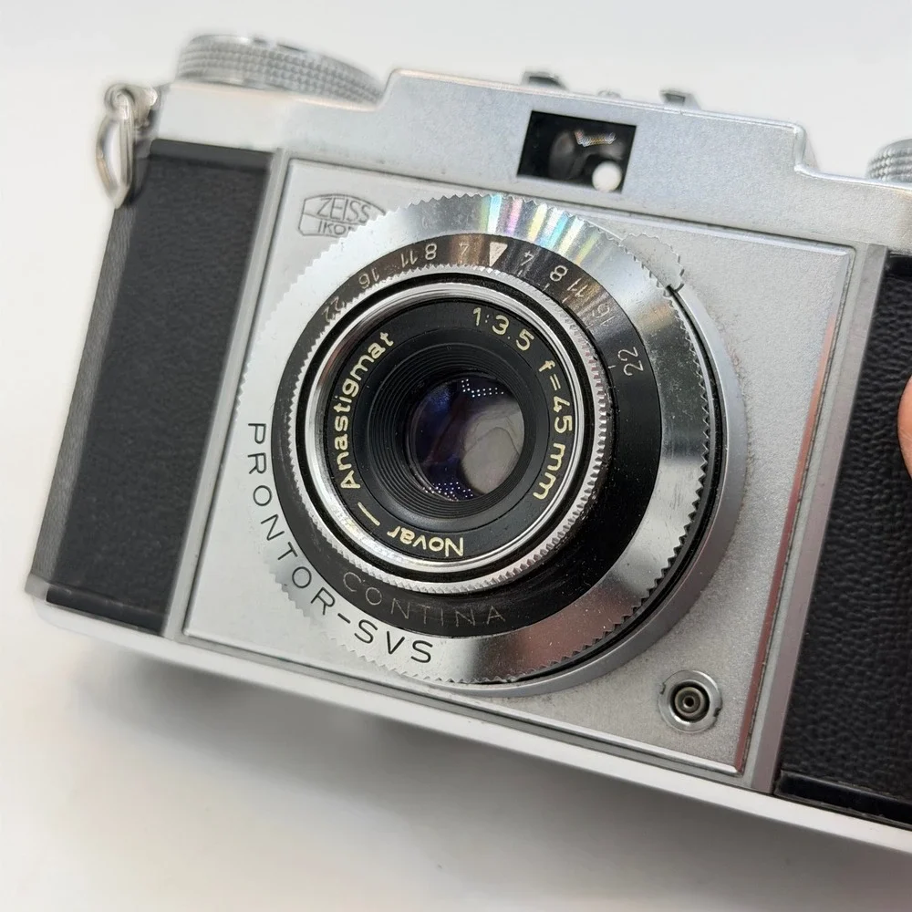Zeiss Ikon wind lever